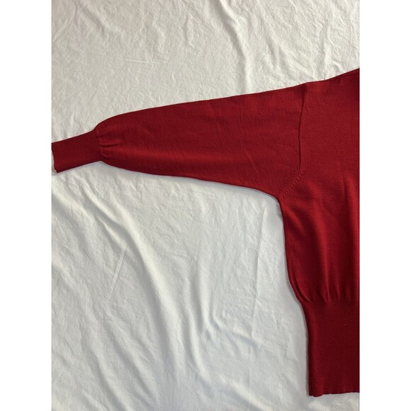 VTG Bogner Turtleneck Sweater 80's Ski Sporty Base Layer | Red | Womens Medium - Picture 13 of 16